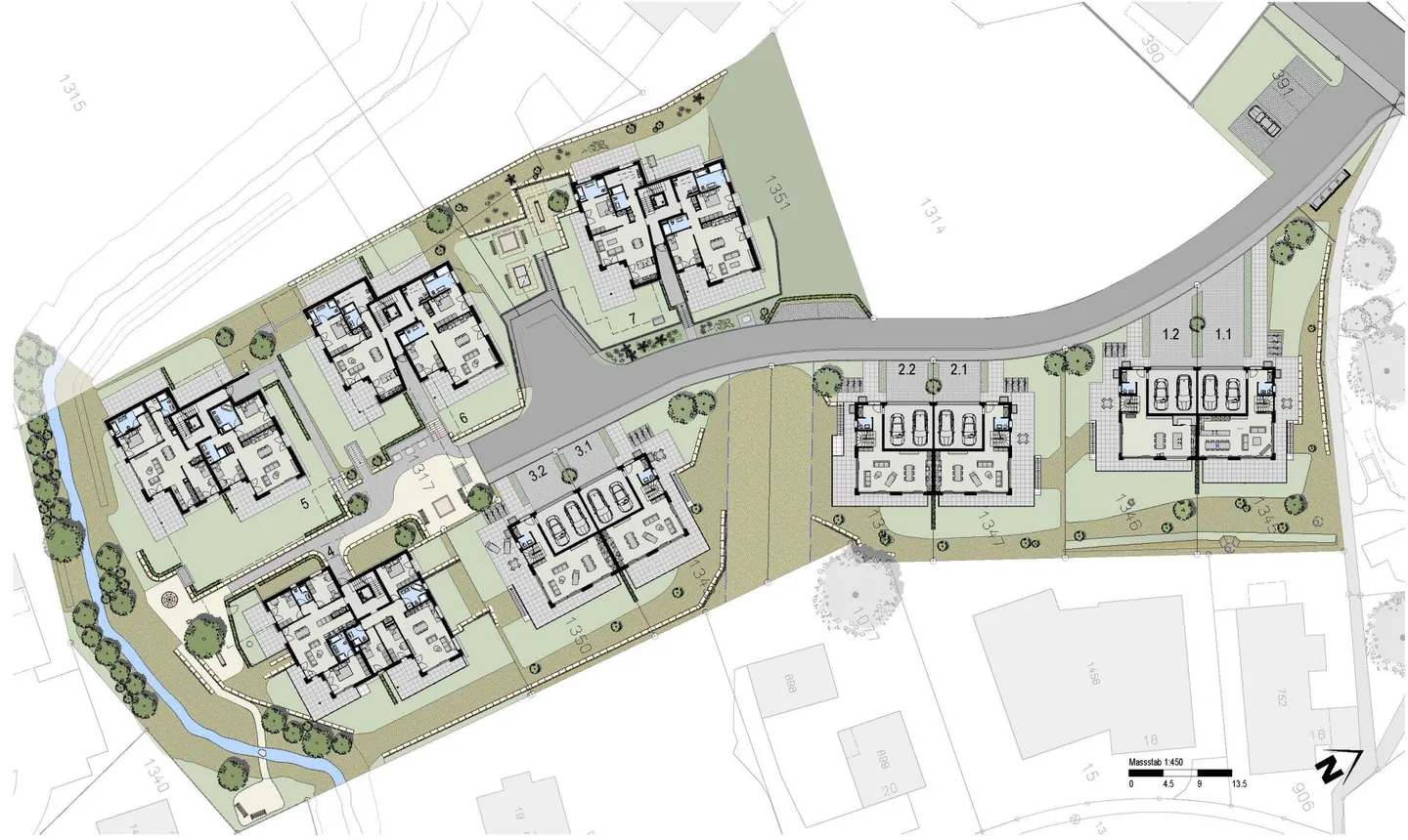 BAUSTART ERFOLGT! Modernes Eigenheim mit Panorama-Weitsicht und viel Umschwung - Photo 7 sur 15