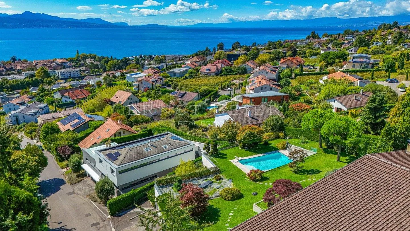 Propriété de luxe, vue lac & Alpes - Photo 11 sur 12