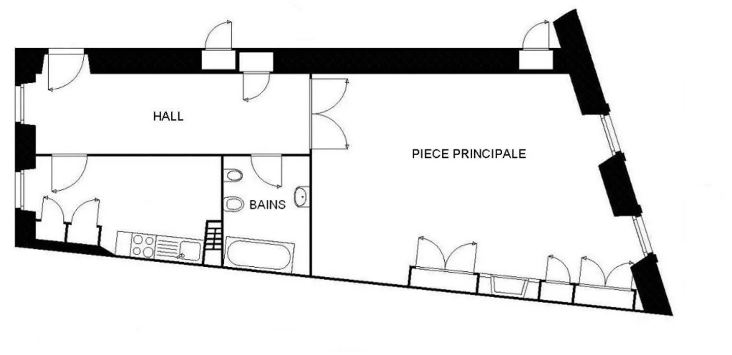 Bel appartement dans la Vieille-Ville - Photo 2 sur 2