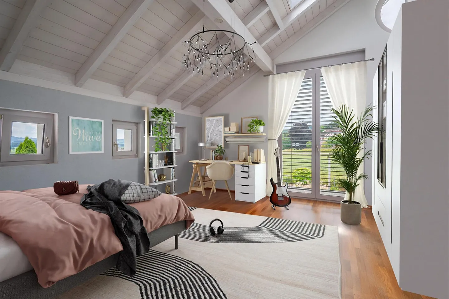 Villa architettonica con panorama e piscina a sfioro - dove architettura, natura e comfort si incontrano - Foto 14 di 30
