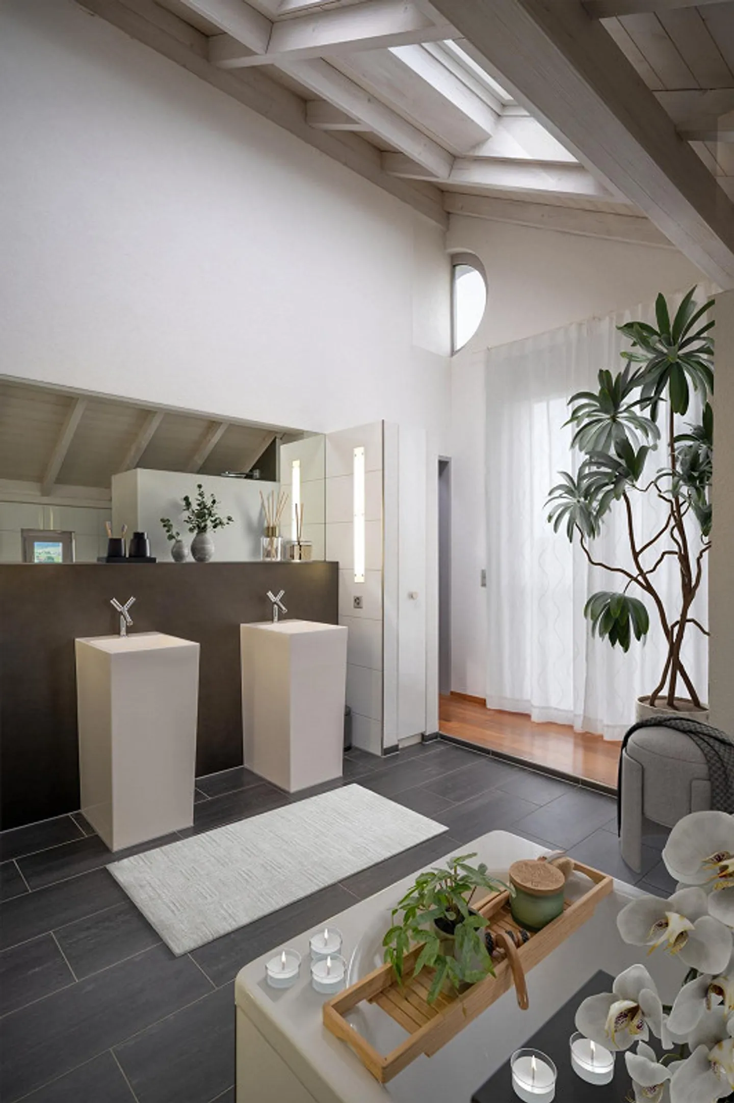 Villa architettonica con panorama e piscina a sfioro - dove architettura, natura e comfort si incontrano - Foto 17 di 30