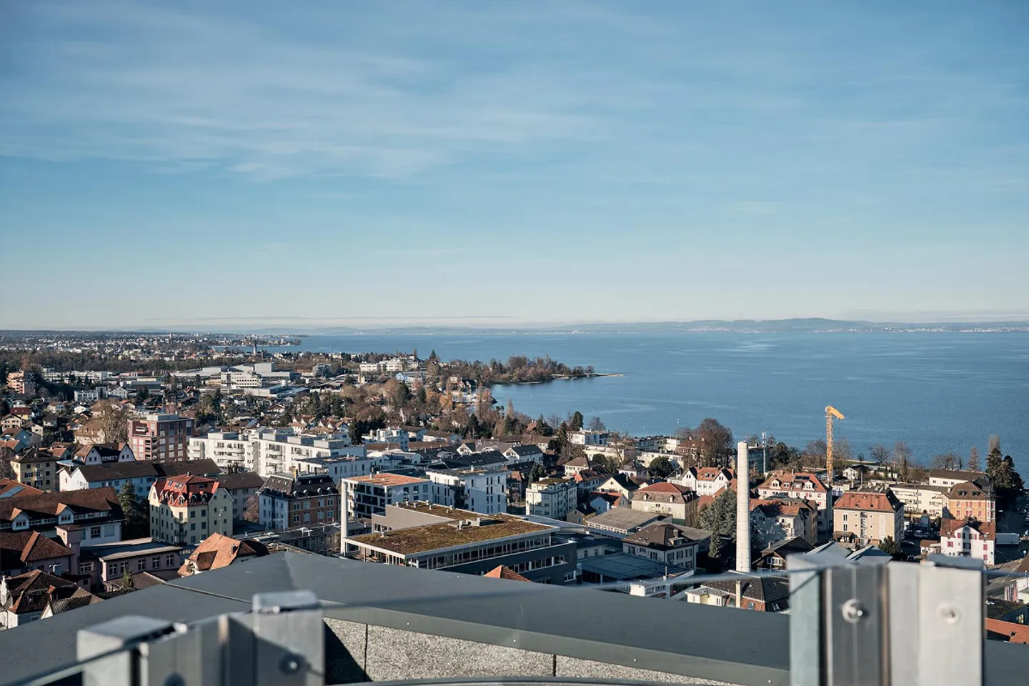 Exclusive 5.5-room apartment on the 14th floor with a panoramic view of Lake Constance - Photo 11 of 18