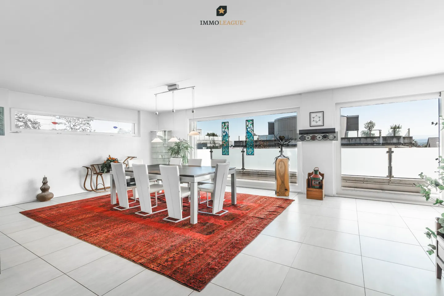 Atmosfera da attico raffinata con stile - Foto 3 di 9