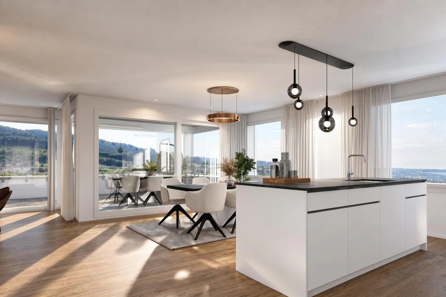 Nouvel appartement de 3,5 pièces au rez-de-chaussée à Reinach AG – Moderne, lumineux - Photo 4 sur 17