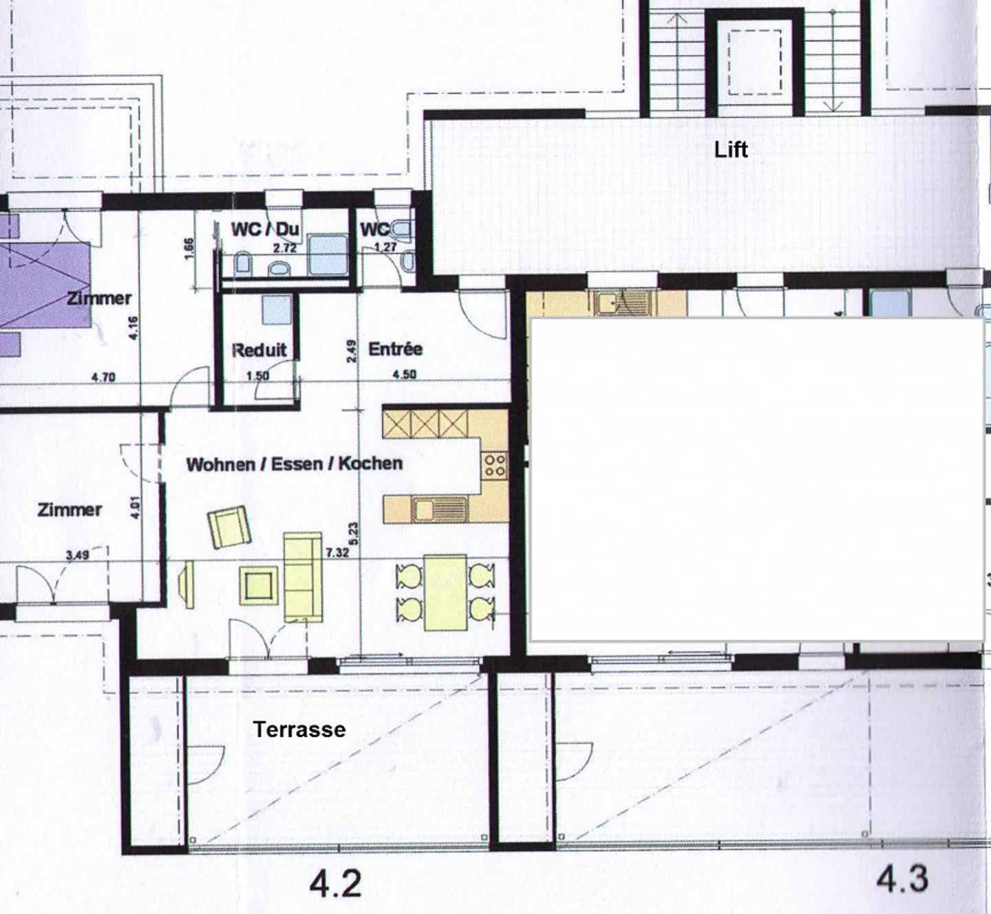 Appartement Attique Moderne 3,5 Pièces avec Belle Terrasse - Photo 10 sur 10