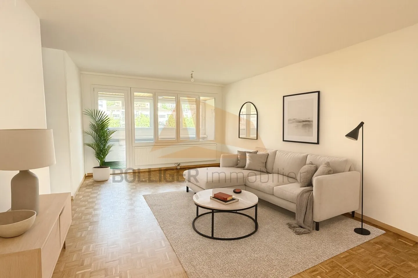 «A VENDRE
APPARTEMENT RÉNOVÉ DE 3,5 PIÈCES AVEC LOGGIA ET ANNEXES» - Photo 1 sur 9