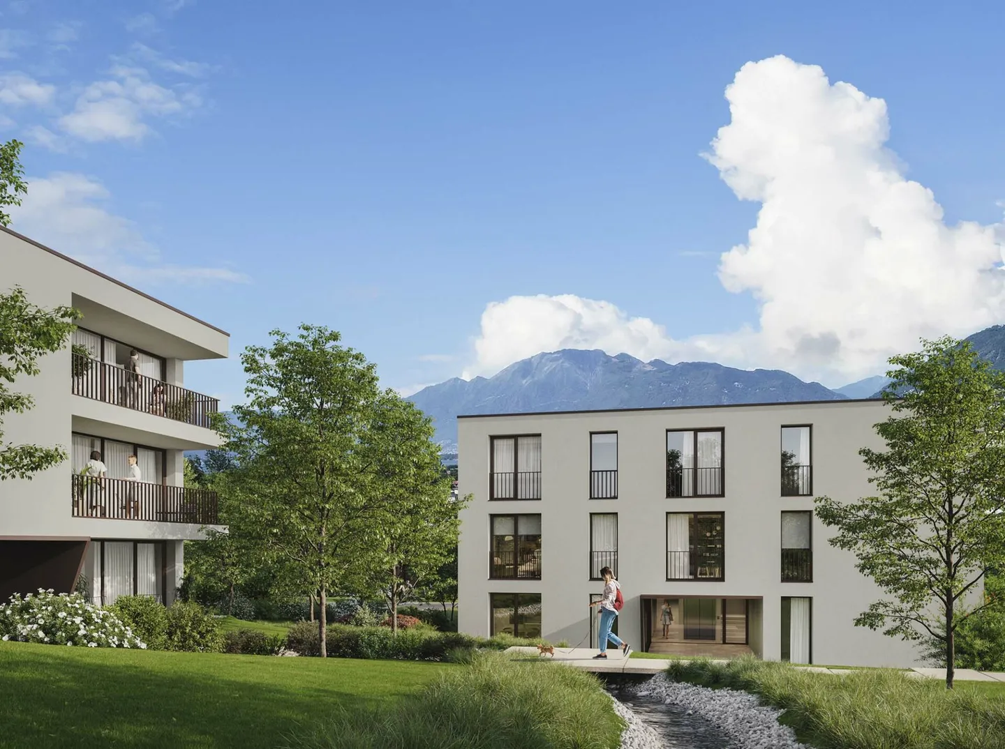 Appartamento moderno con giardino - Foto 8 di 13