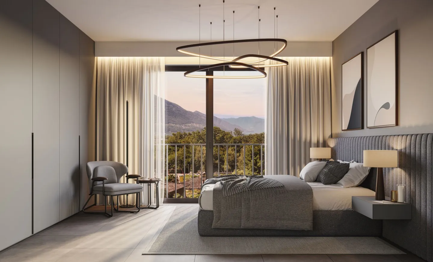 Appartamento moderno con giardino - Foto 12 di 13