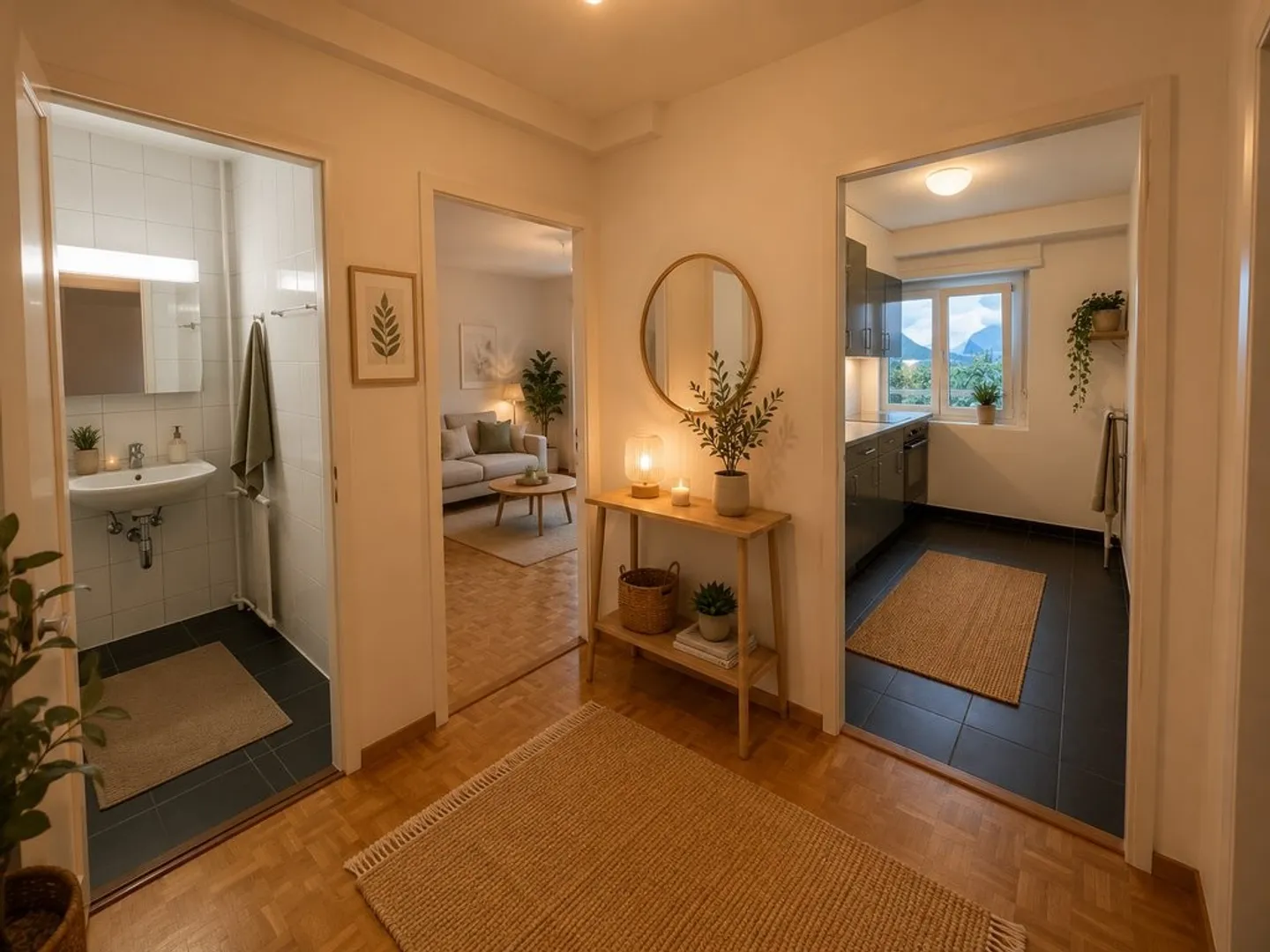 Charming 3-room apartment near the train station - Photo 2 of 12
