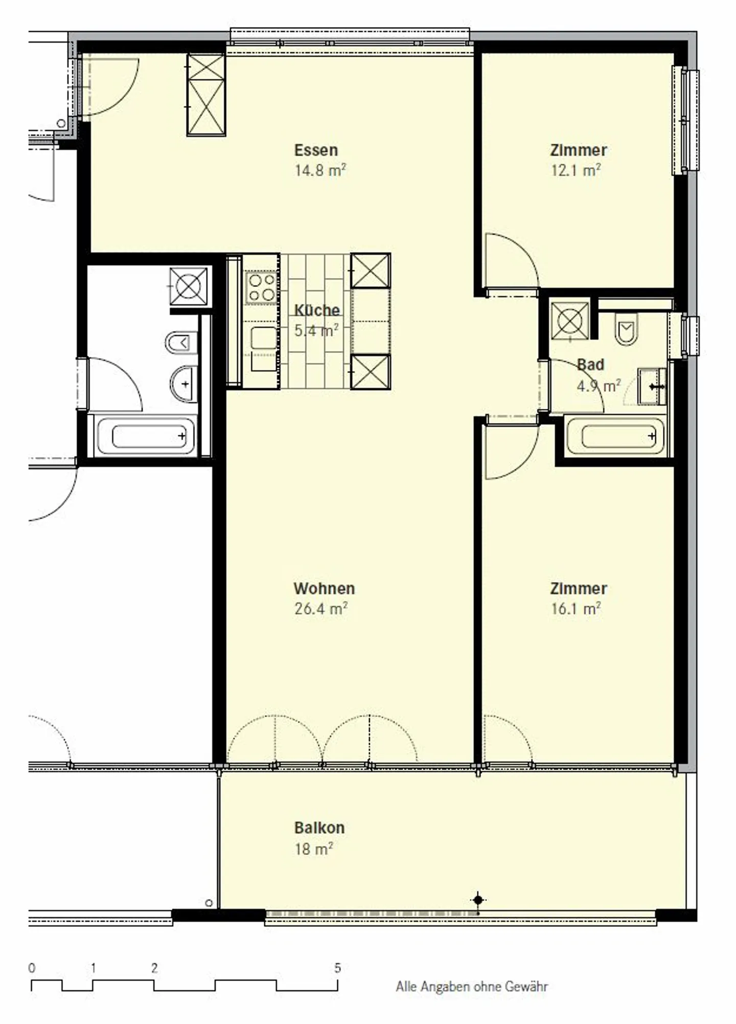 Willkommen am Etzmattrain - Mieten ohne Kaution! - Foto 5 von 5