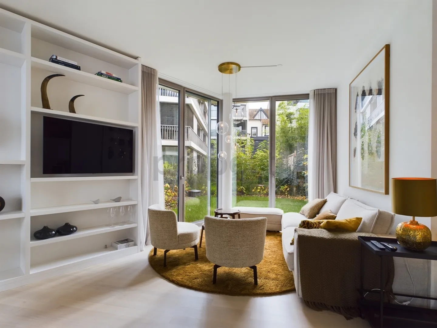 Appartamento esclusivo, completamente attrezzato di 2,5 stanze con giardino e loggia a Basilea - Foto 4 di 10