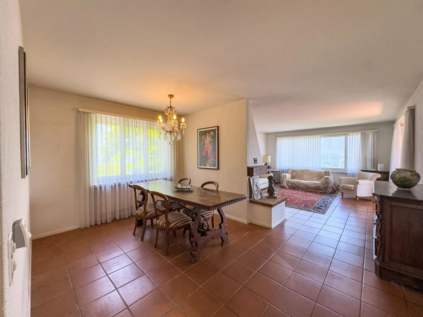 Villa with garden and open view of Lake Lugano in Carona - Photo 6 of 16