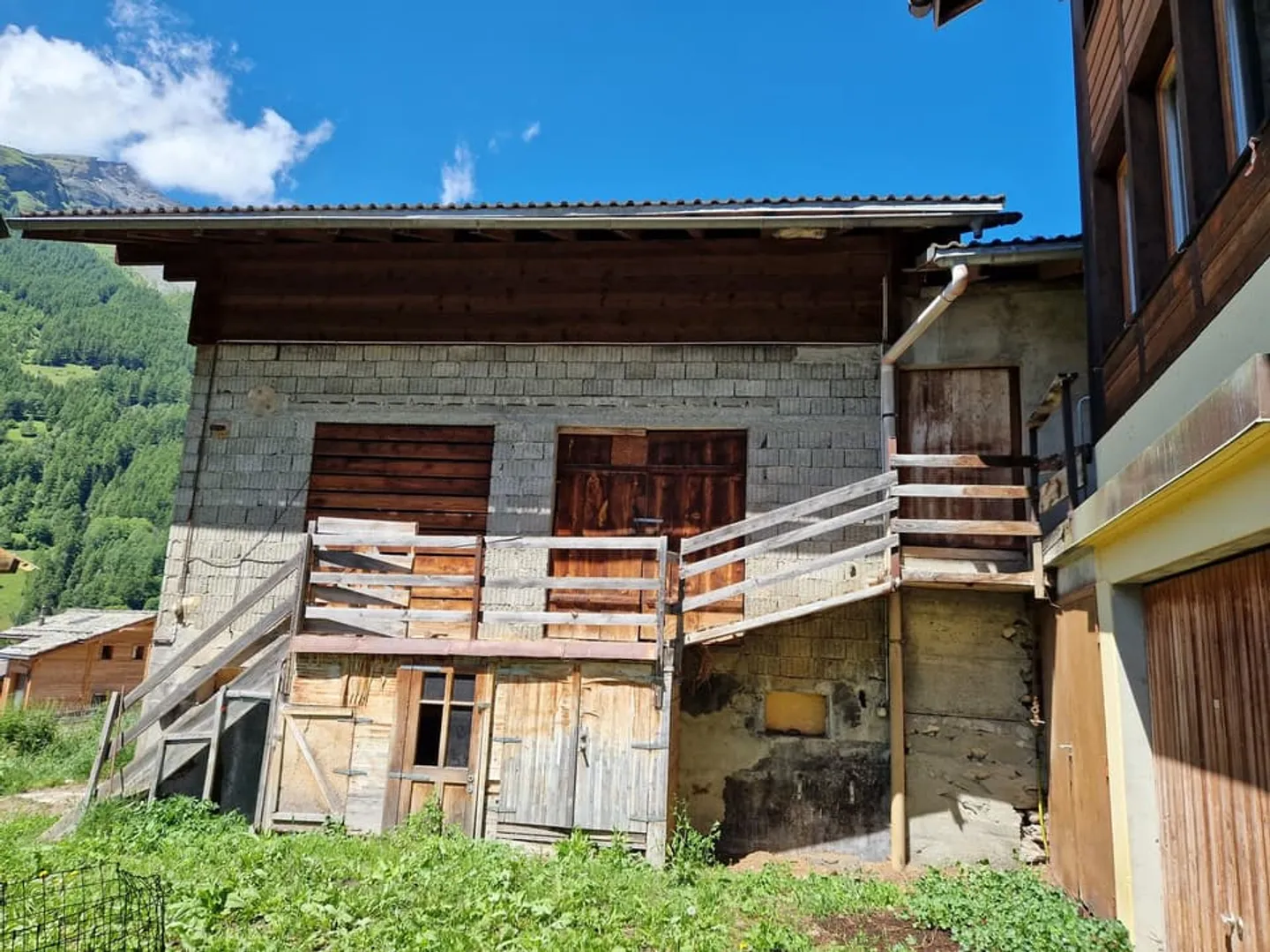 Fienile da trasformare - Villaggio di Evolène - Residenza principale esclusivamente - Foto 2 di 6