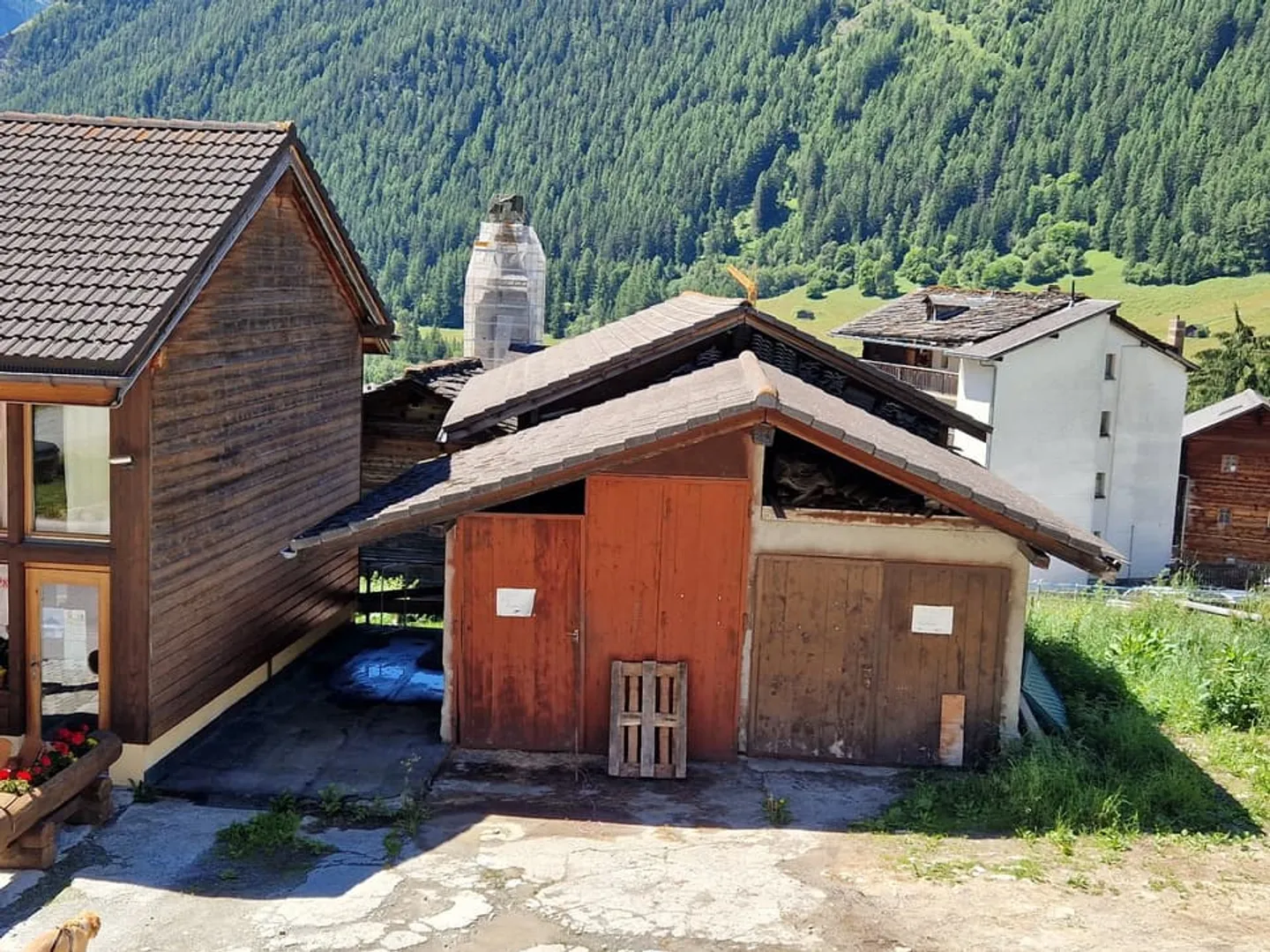 Fienile da trasformare - Villaggio di Evolène - Residenza principale esclusivamente - Foto 4 di 6