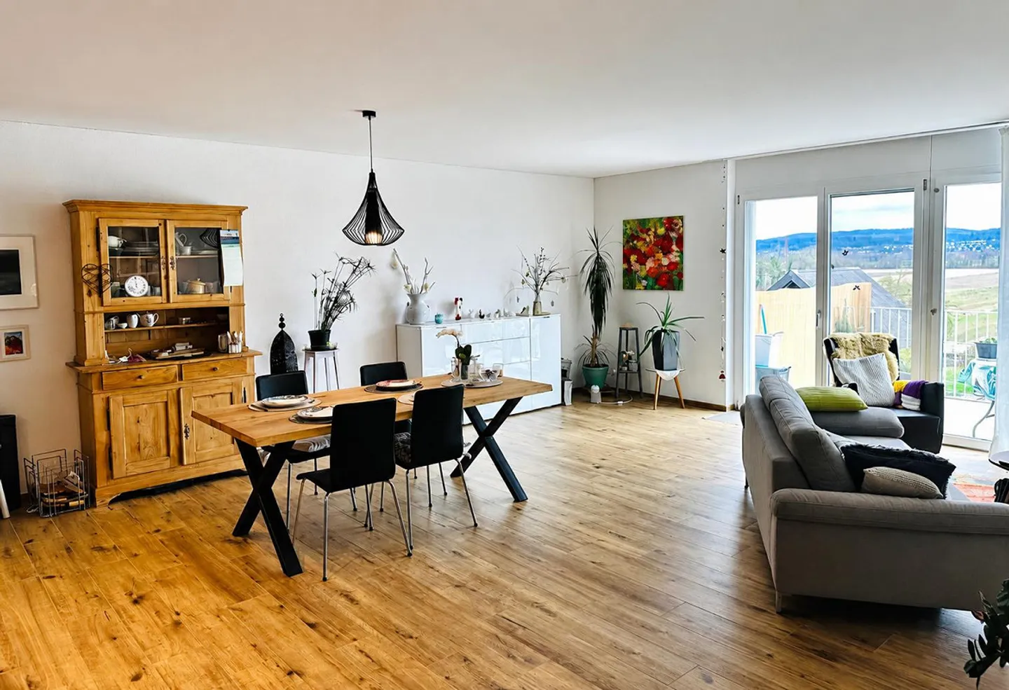 Wohnung: Sonnenlicht & Aussicht Meinisberg - Foto 2 von 3