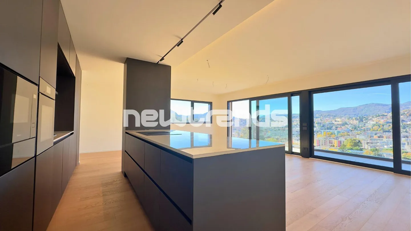 Viganello: 4.5 new rooms with open and partial lake view. - Photo 5 of 29