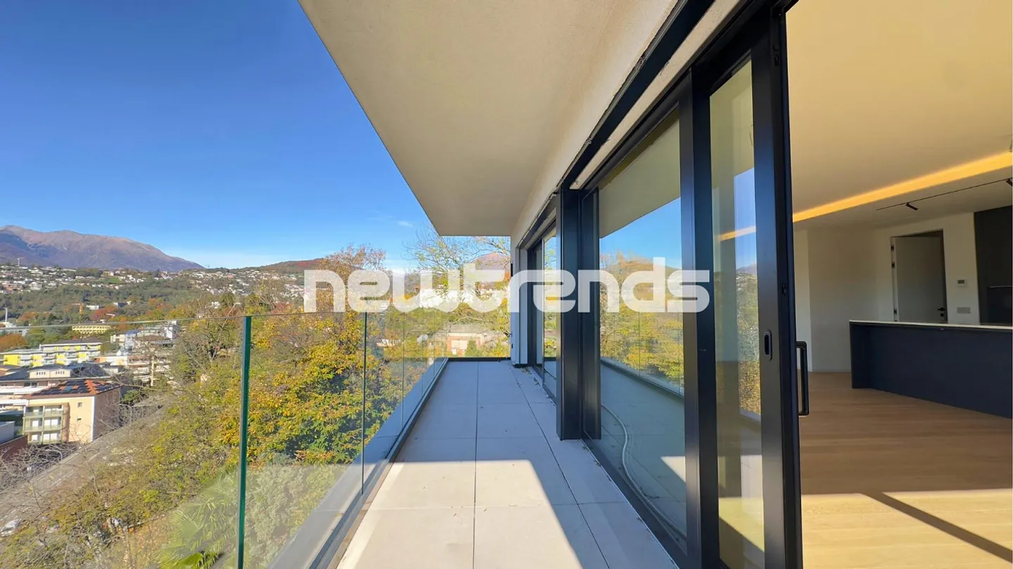 Viganello: 4.5 new rooms with open and partial lake view. - Photo 6 of 29