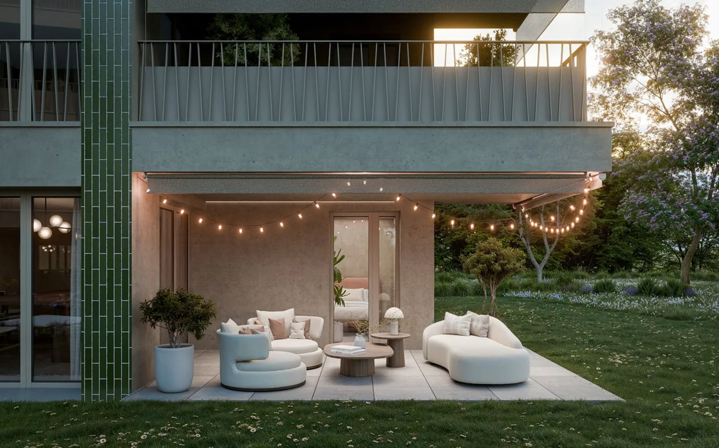 Pré-en-Ville - B1 - Neu 2,5-Zimmer-Wohnung ideal gelegen - Foto 2 von 12