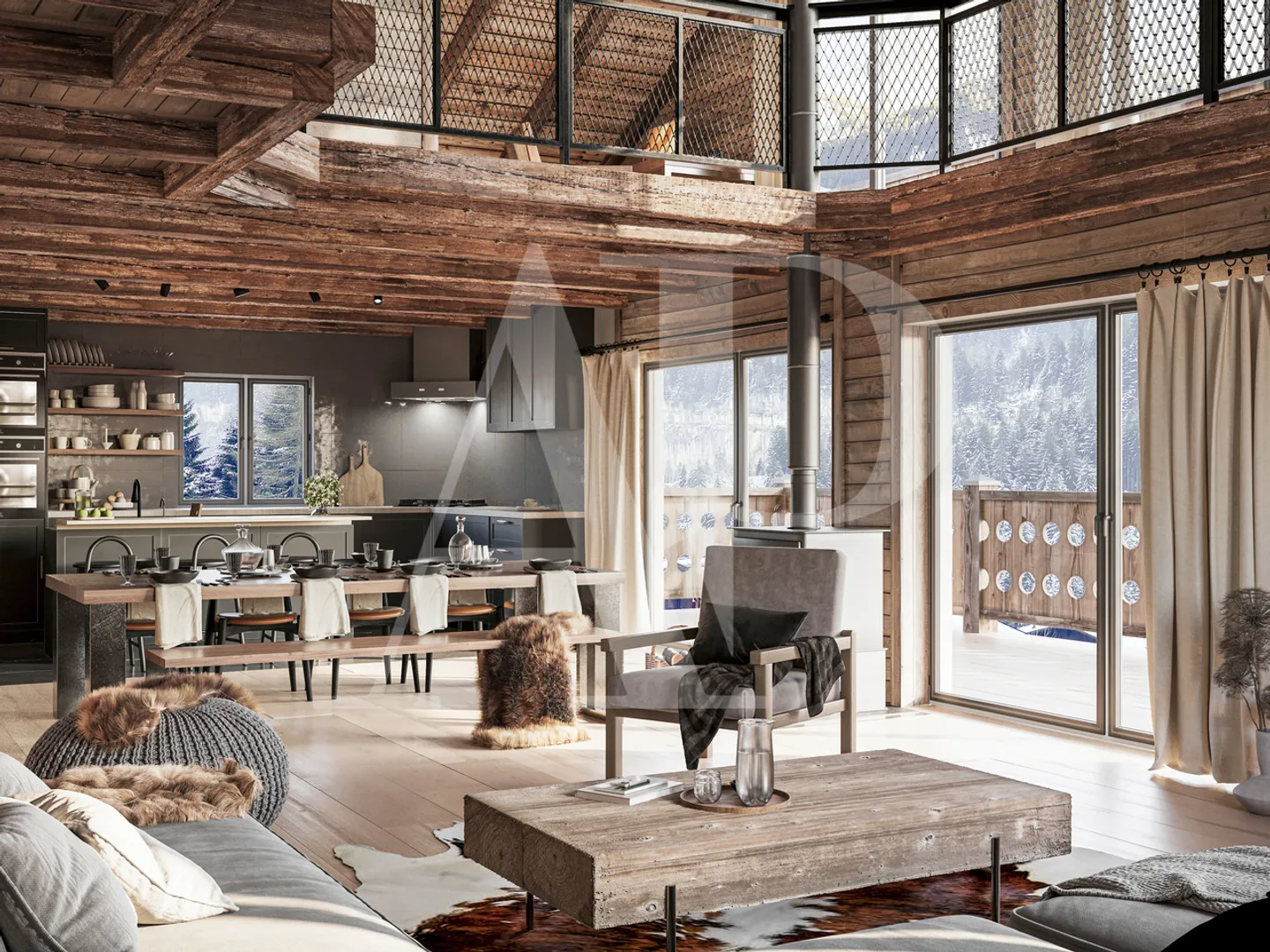 Chalet eccezionali in vendita a Champéry su progetto - Foto 4 di 13