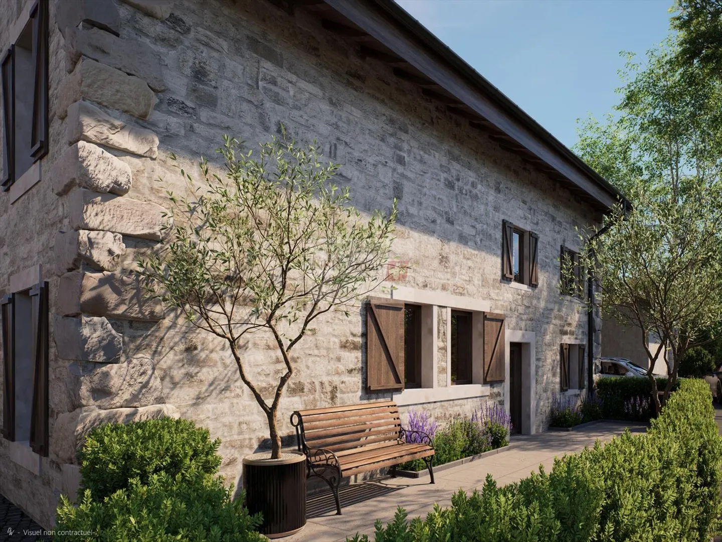 Hameau du Petit-Veyrier - Village house to renovate - Photo 3 of 3