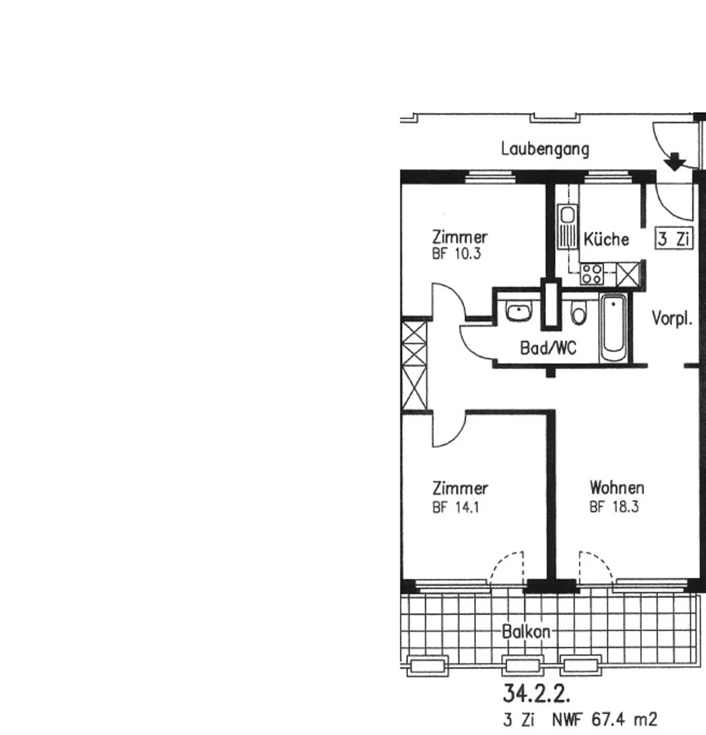Appartement senior abordable au centre de Thalwil - Photo 6 sur 6