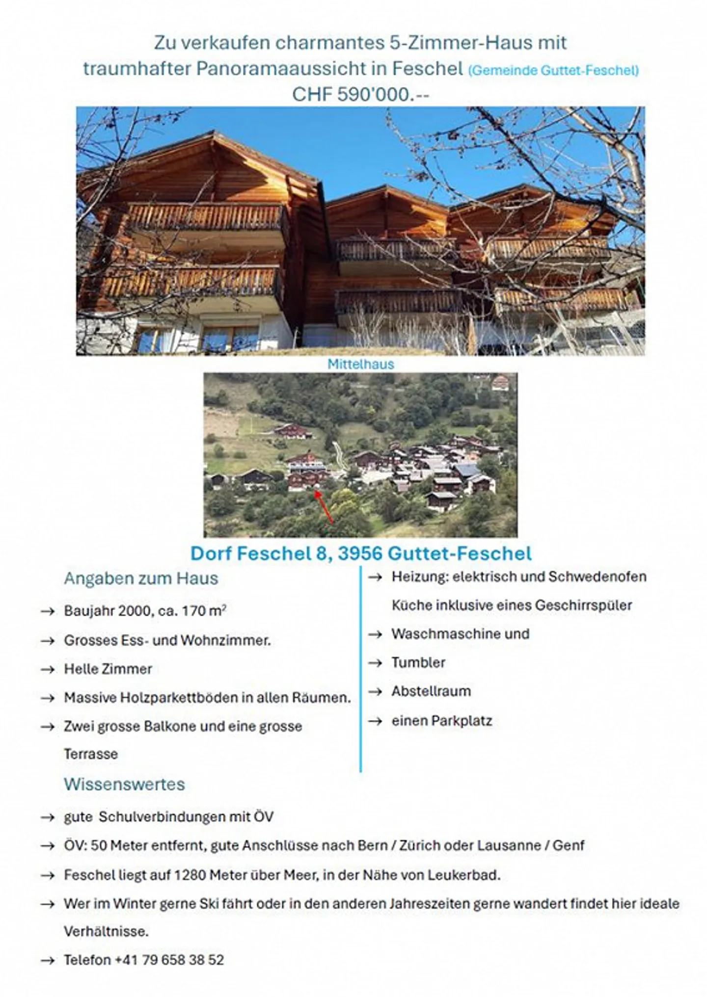 Casa di 5 stanze con vista panoramica mozzafiato - Foto 1 di 11