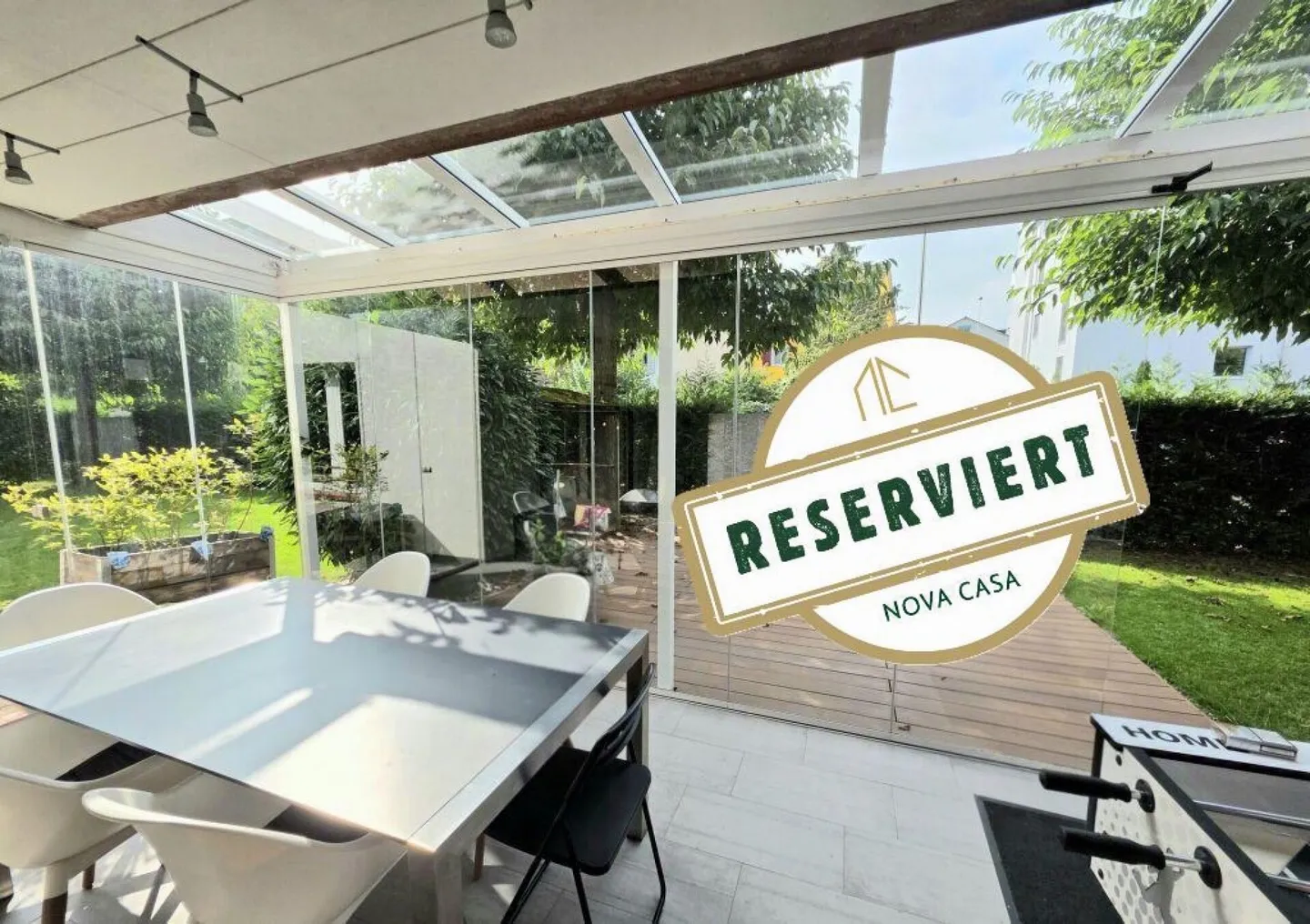 Réservé, Beaucoup d'Espace pour Vivre ! Appartement de Jardin Familial à Muttenz - Photo 1 sur 15