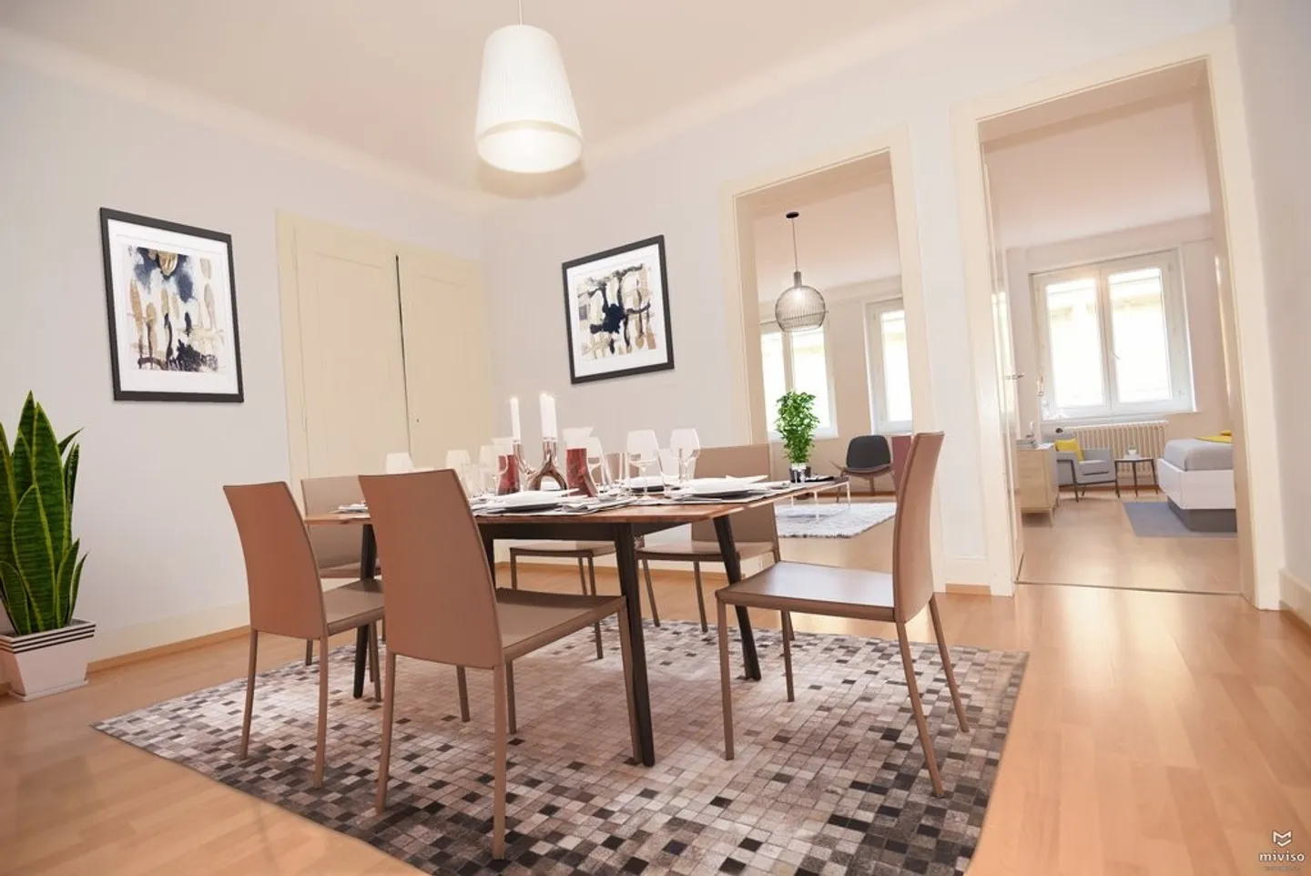 Bel appartement de 3 pièces - Photo 1 sur 8