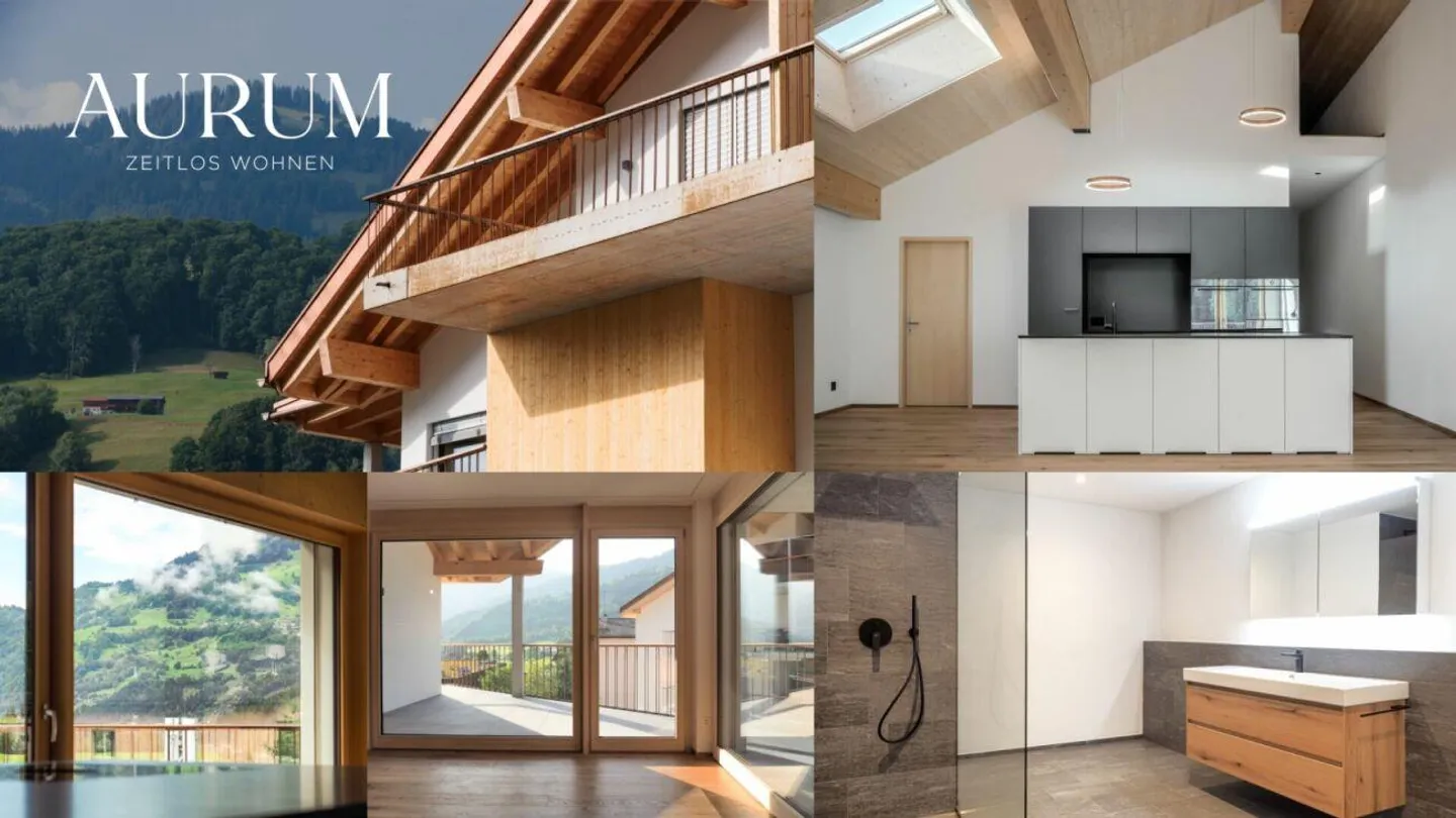 3.5 Room New Apartment No. 1 on the Ground Floor, 117m2, CHF 685,000.00 - Photo 2 of 13