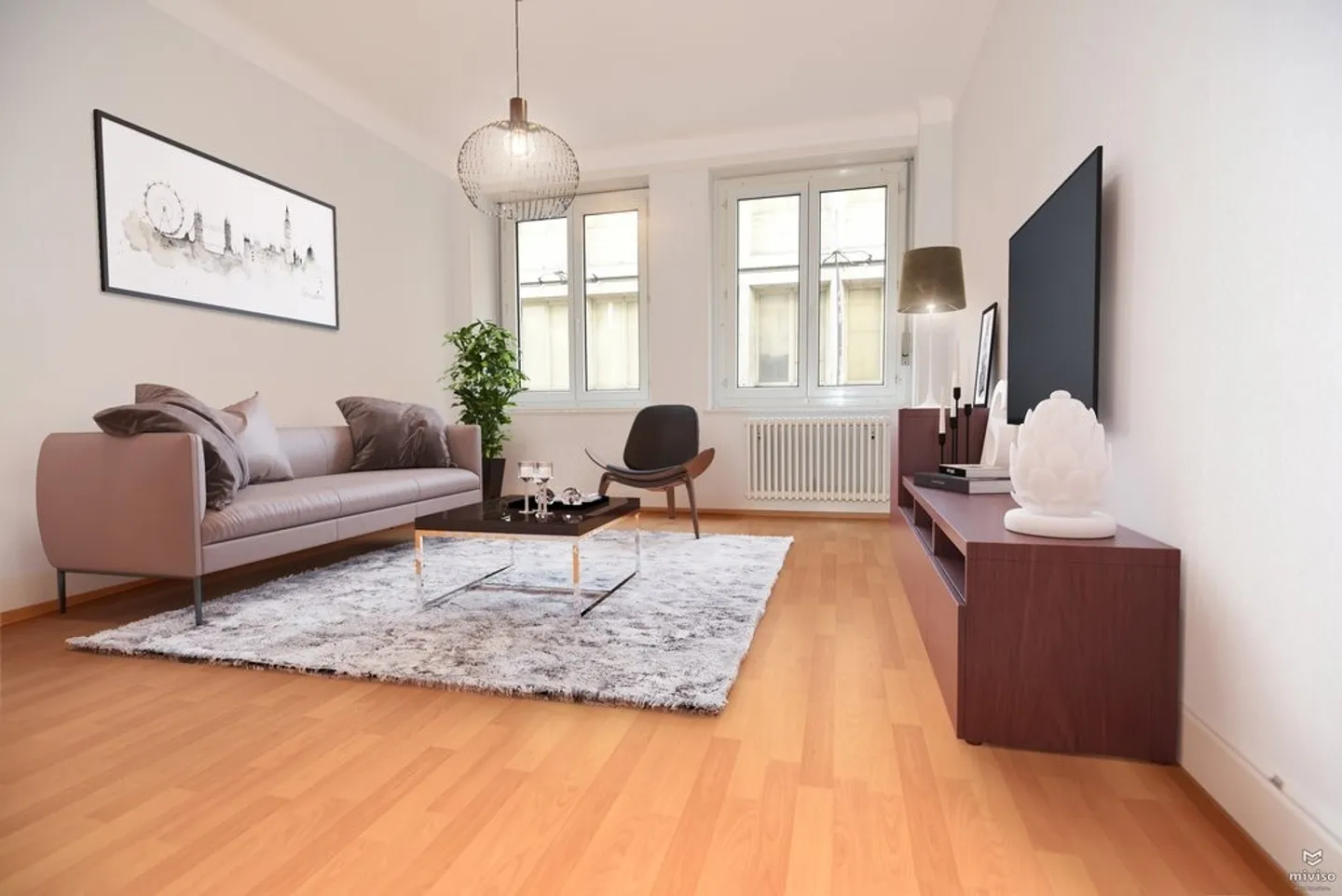 Bel appartement de 3 pièces - Photo 2 sur 8