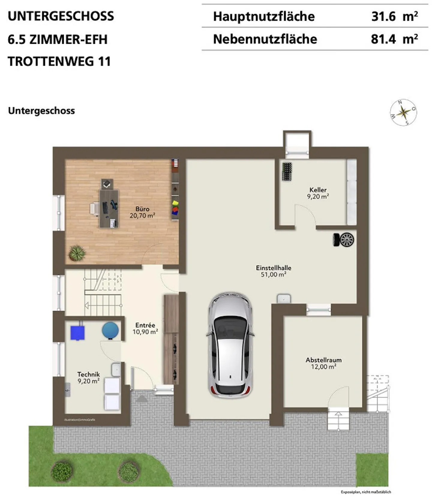 6.5-Zi-Haus im Zürcher Weinland – WG & Haustiere willkommen - Foto 7 di 7