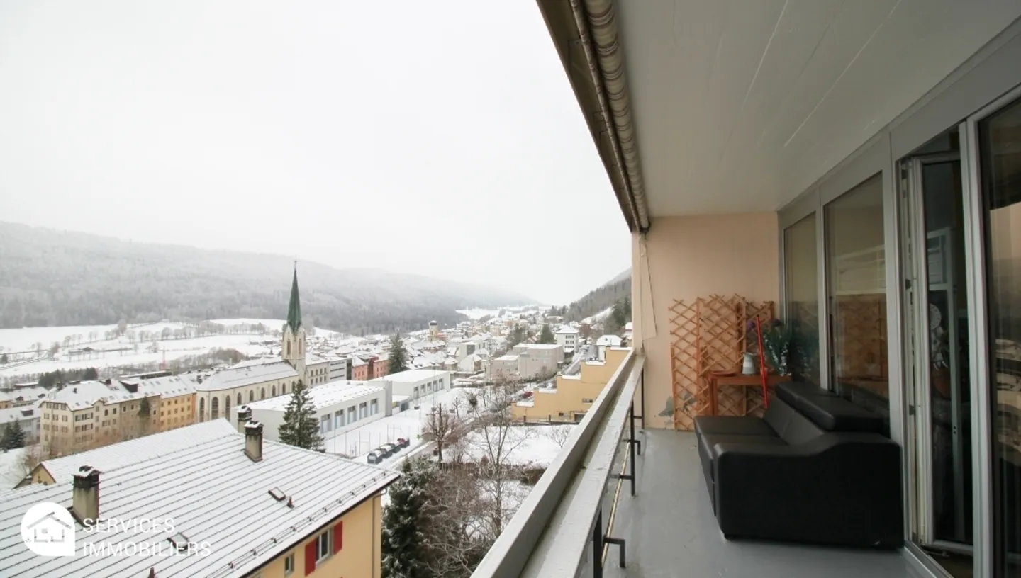 Sehr sonnige Wohnung mit freiem Blick auf das Tal - Foto 18 von 22