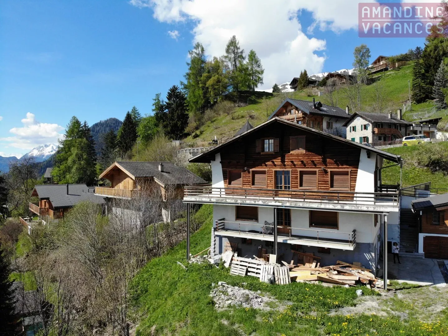 Vollständig renovierte Wohnung in den Hauts des Mayens de Chamoson - Foto 6 von 12