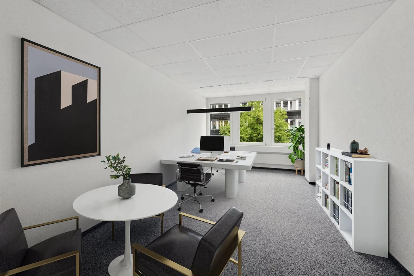 Professionelle Büroräume in Spreitenbach  unmöbliert, flexibel & frei gestaltbar - Ihr repräsentativer Firmensitz - Foto 1 von 13