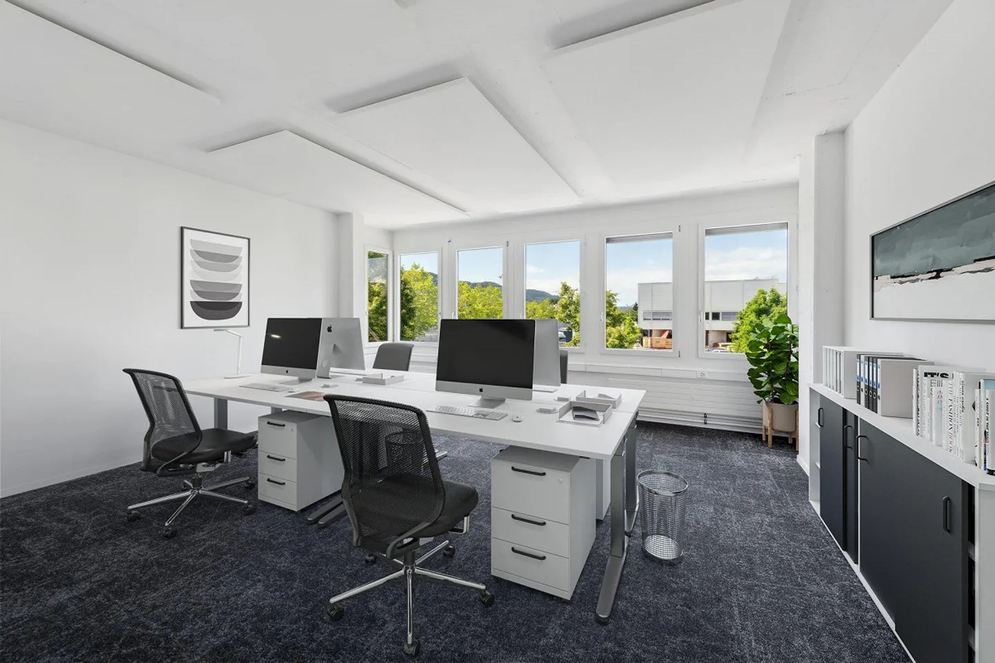 Professionelle Büroräume in Spreitenbach  unmöbliert, flexibel & frei gestaltbar - Ihr repräsentativer Firmensitz - Foto 7 von 13