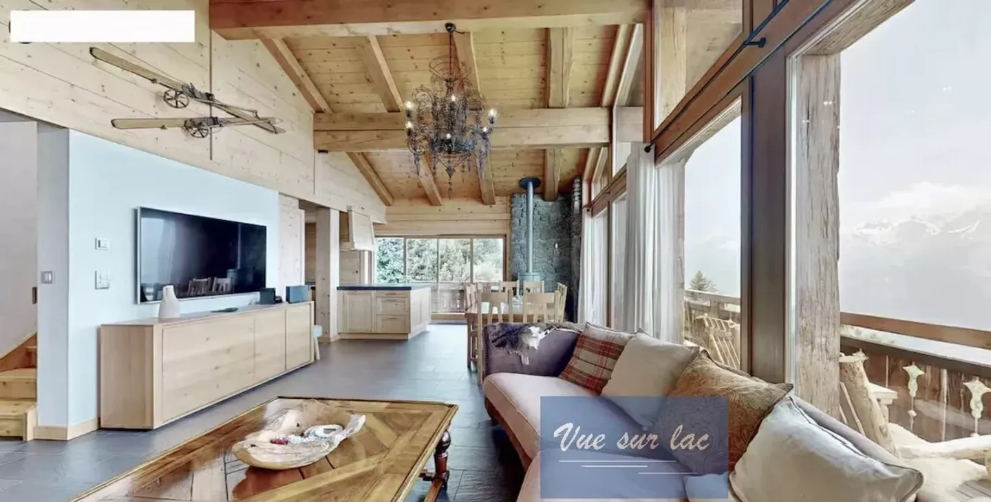 Luxus-Chalet mit Panoramablick zu vermieten/kaufen - Foto 5 von 13