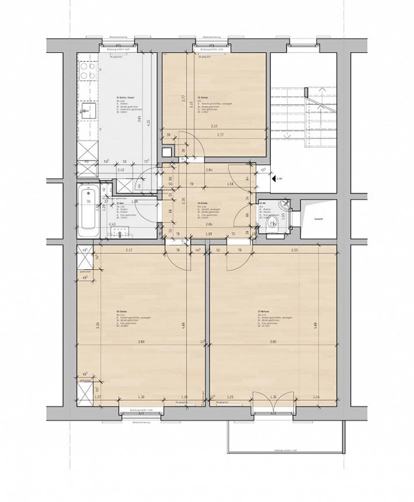 Renovated apartment in Mattenhof - Photo 9 of 9