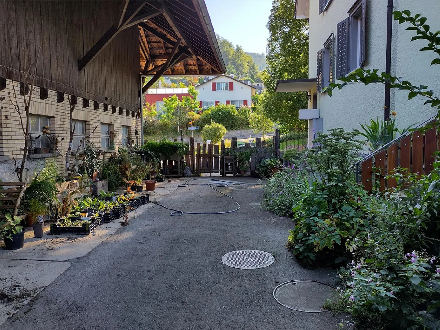 Günstige Wohnung im Bauernhaus mit grossem Naturgarten - Foto 23 di 23