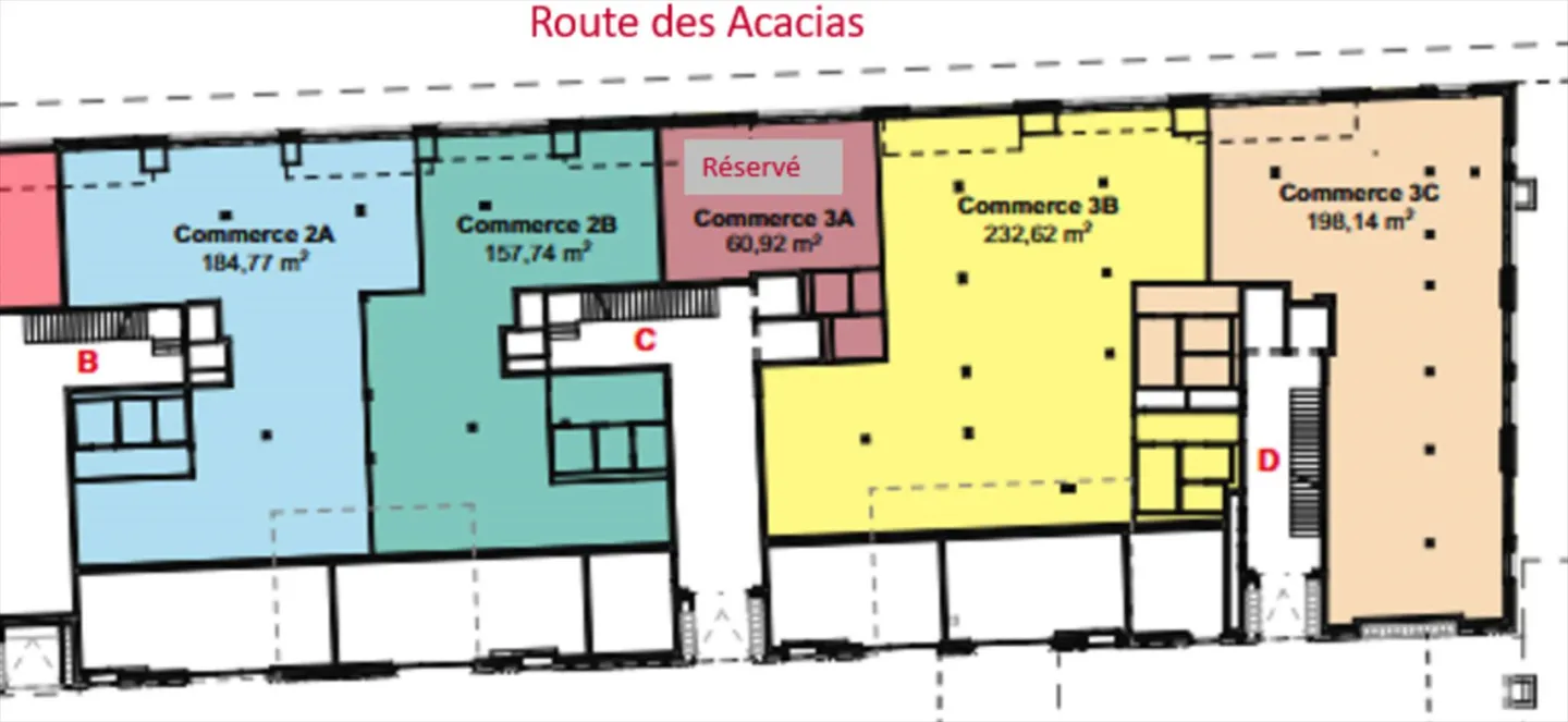 Arcade de 199 m2 - Nouveau projet aux Acacias - Photo 7 sur 7