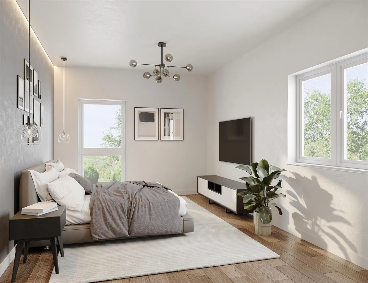 Wohnung mit Terrasse 2,5 Zimmer - Foto 2 von 7