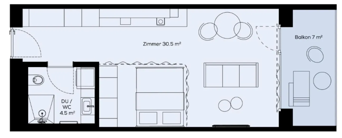 Moderne Single-Wohnung - Foto 9 von 9