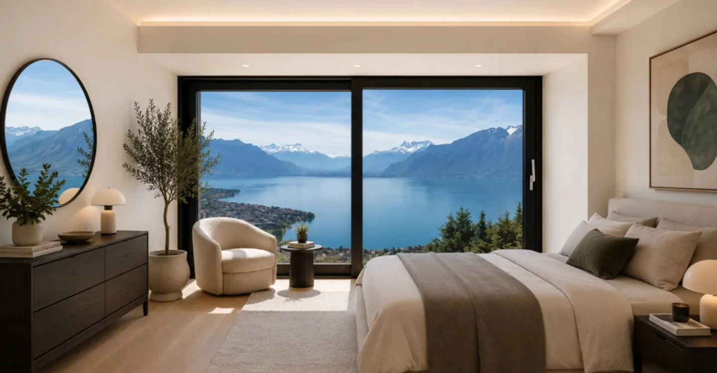 Villa contemporaine au calme avec une vue époustouflante - Photo 7 of 9
