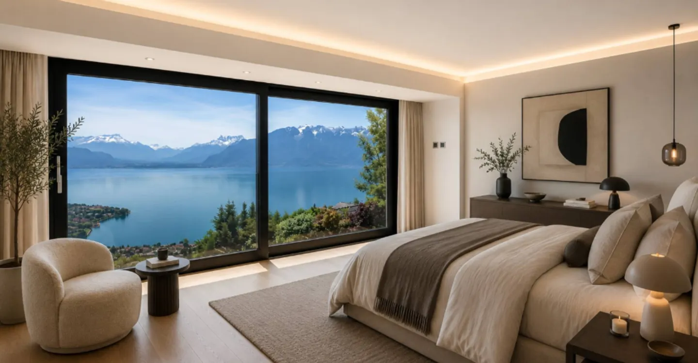 Villa contemporaine au calme avec une vue époustouflante - Photo 8 of 9