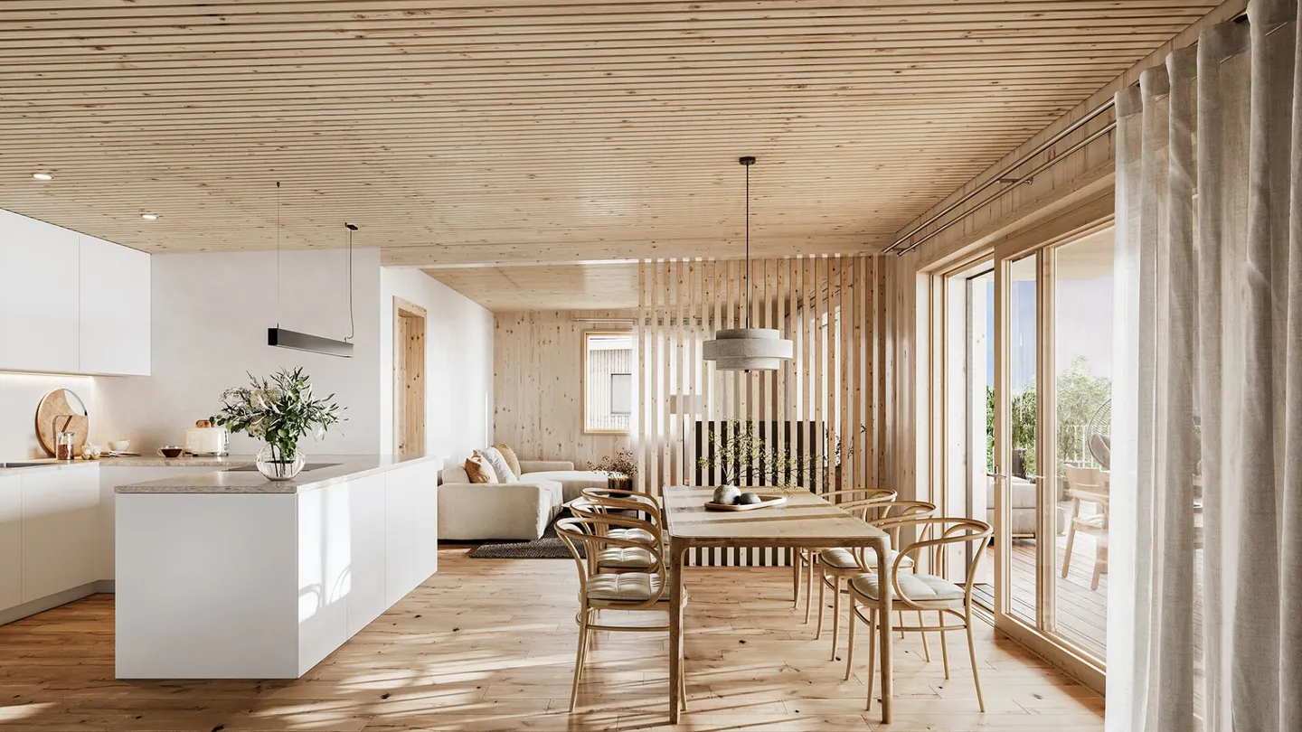 Appartement 3.5 pièces - Espace de vie durable - Photo 3 sur 3