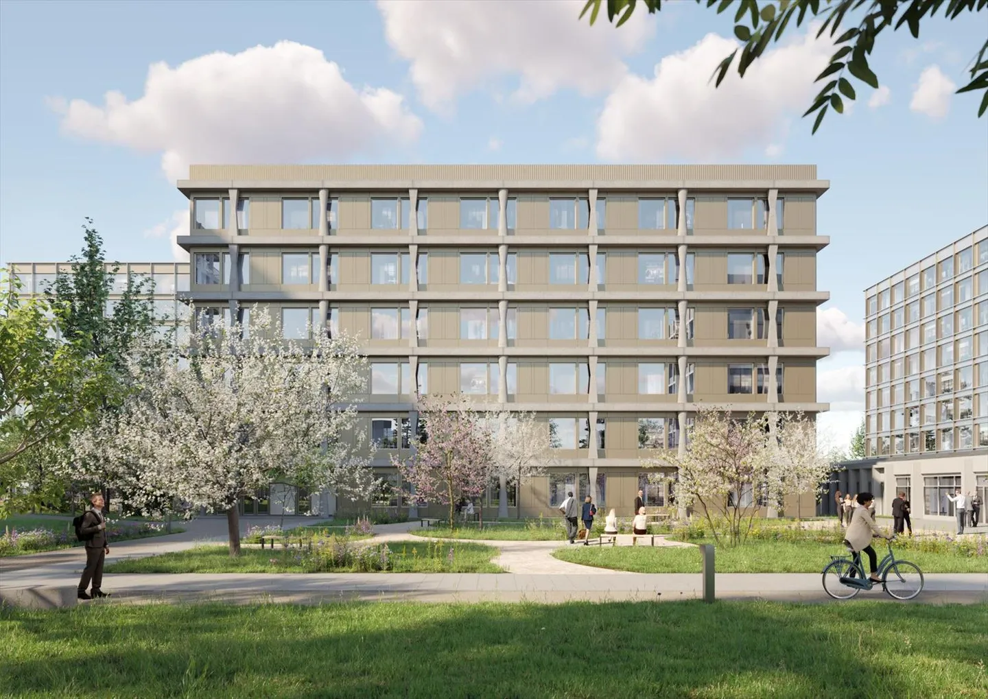 À vendre, nouveaux espaces de bureau - Green Village - Photo 1 sur 9
