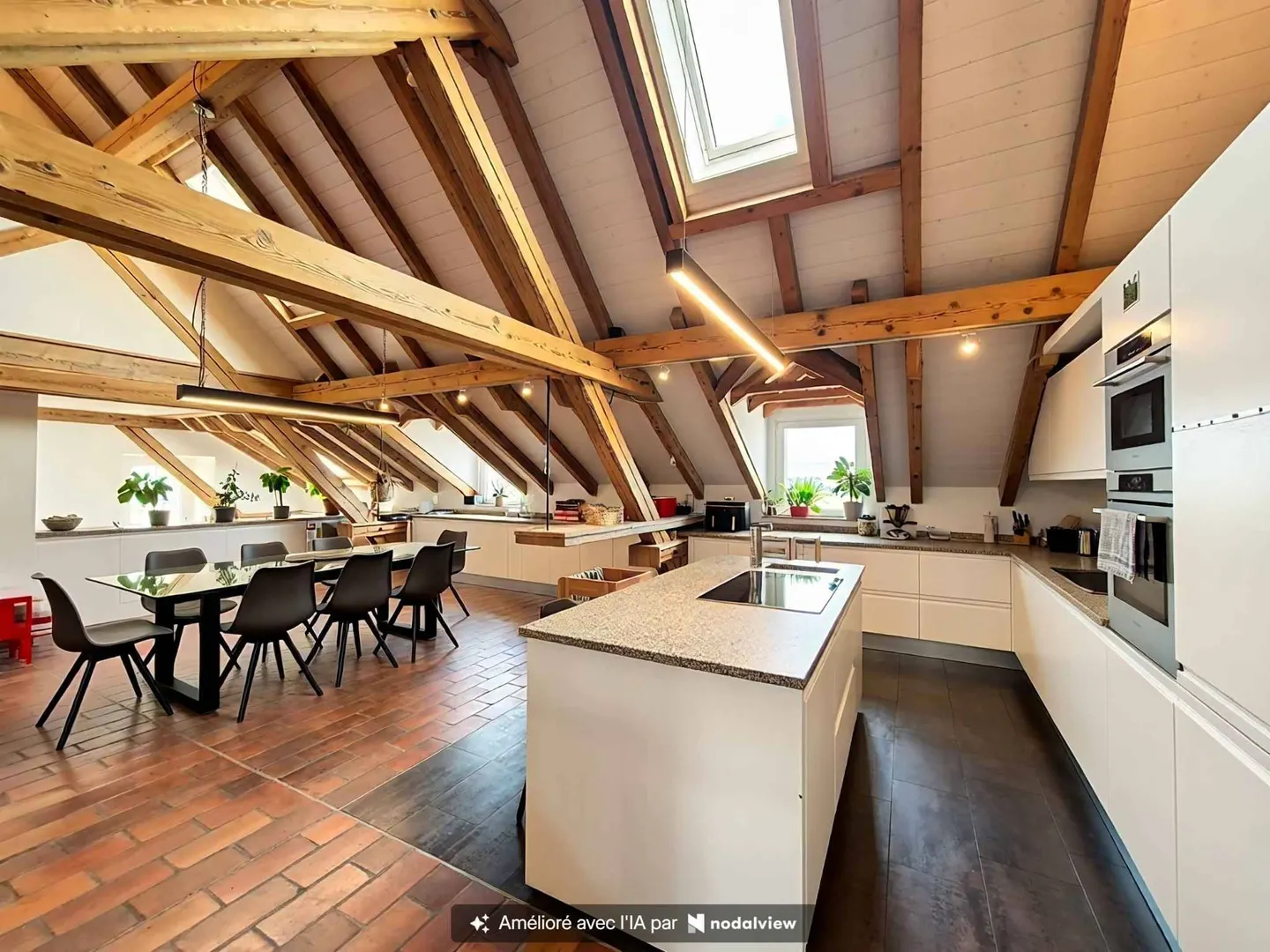 Duplex di 5,5 stanze in mansarda vicino a Romont - Foto 1 di 13