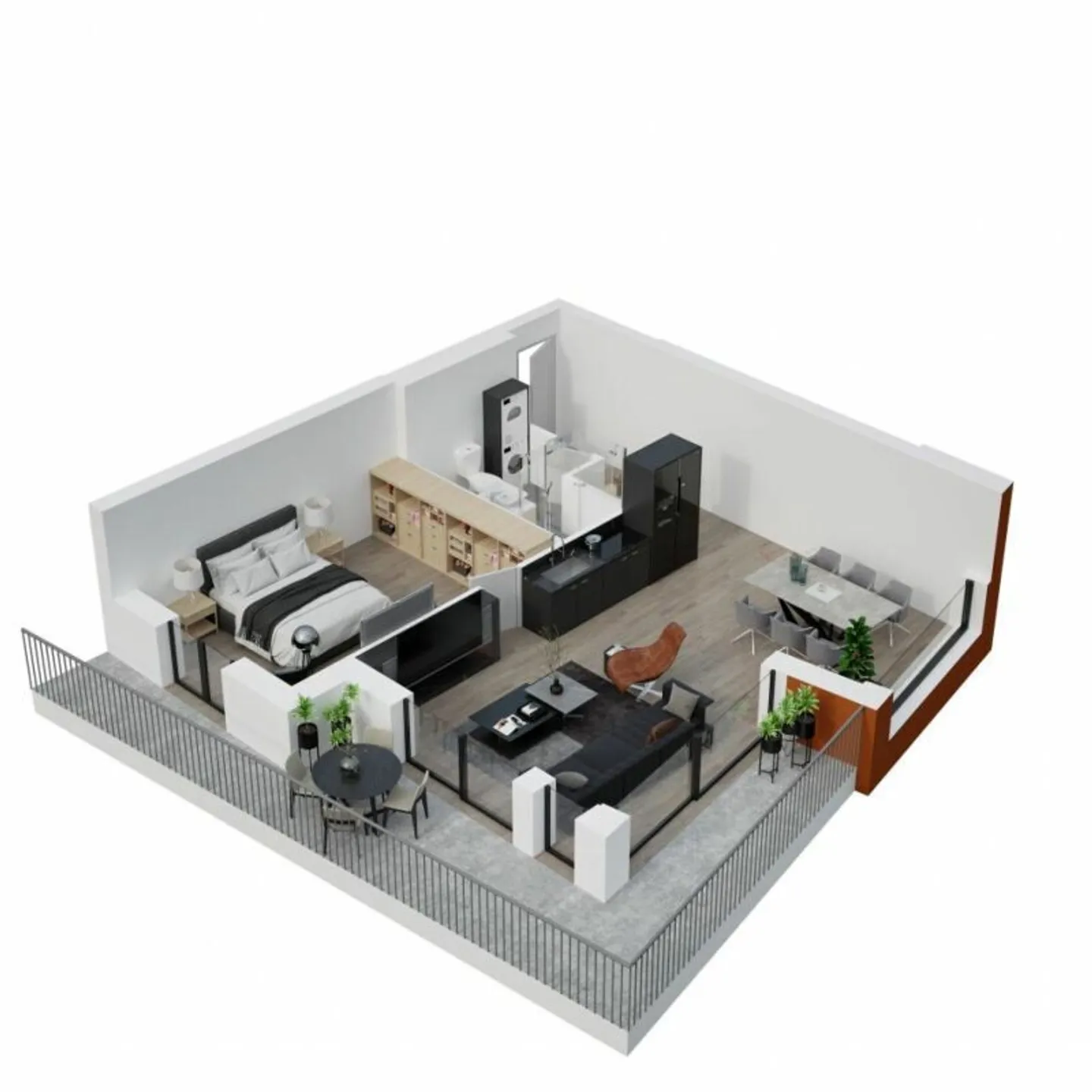 Pretty 2.5 rooms with balcony in the center of Monthey - Photo 8 of 11