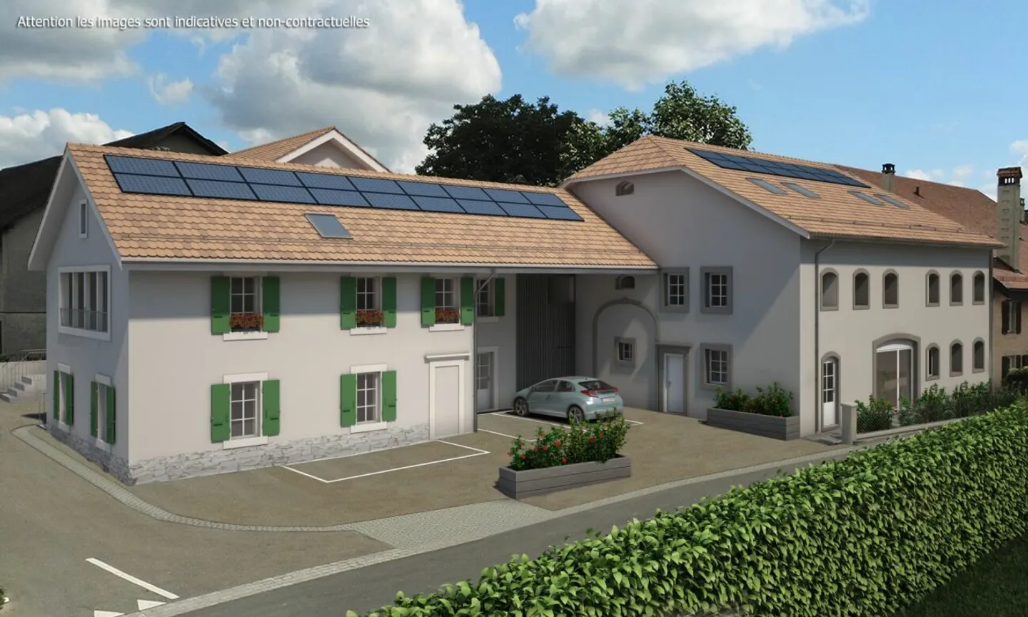 Appartement Duplex dans Ferme Rénovée - Photo 1 sur 2