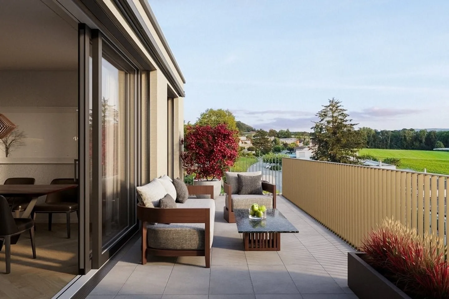 Nouveau projet de construction HIROKI : Appartement en attique de 4,5 pièces - Photo 1 sur 8