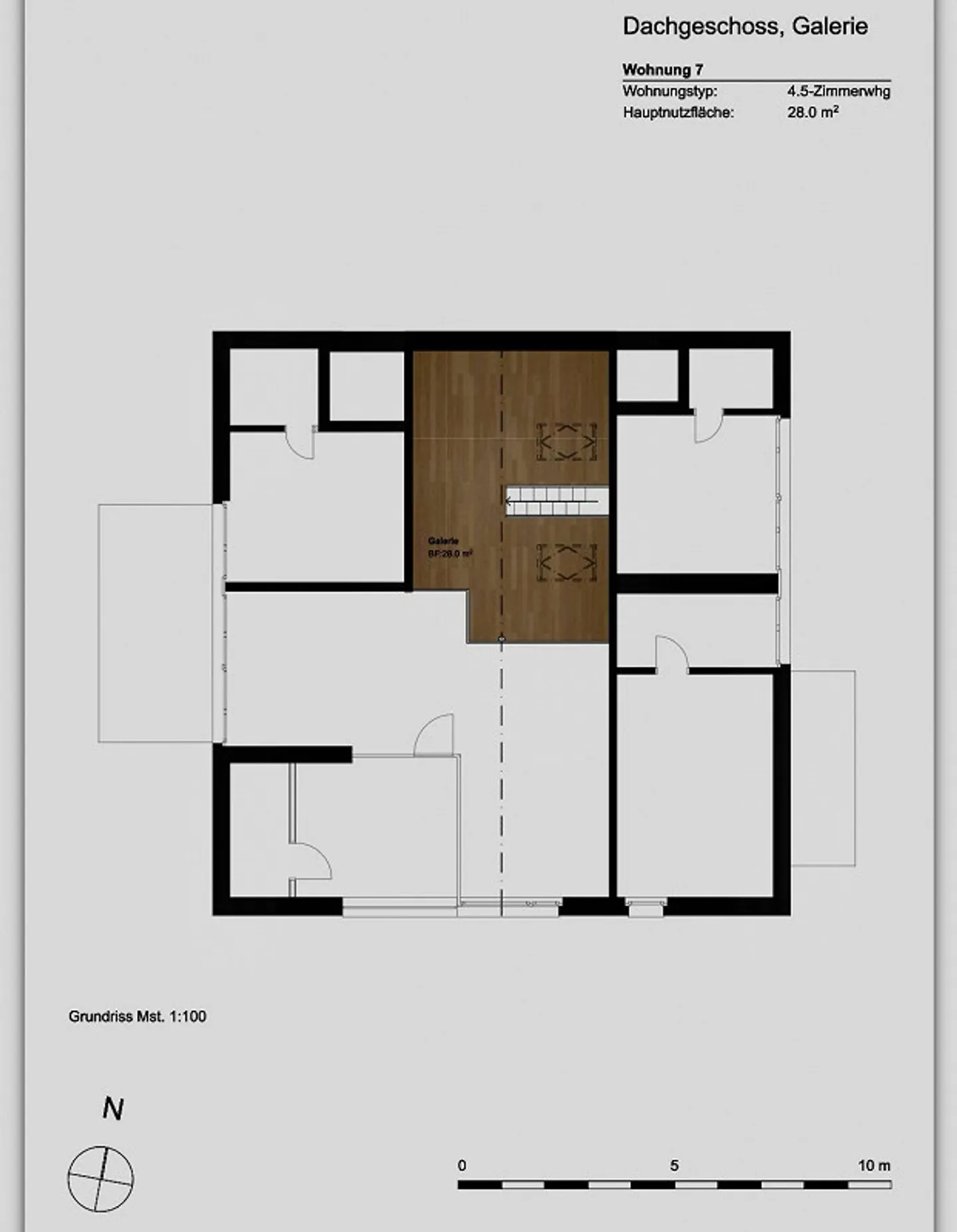 Top penthouse with gallery and loggia - Photo 9 of 9